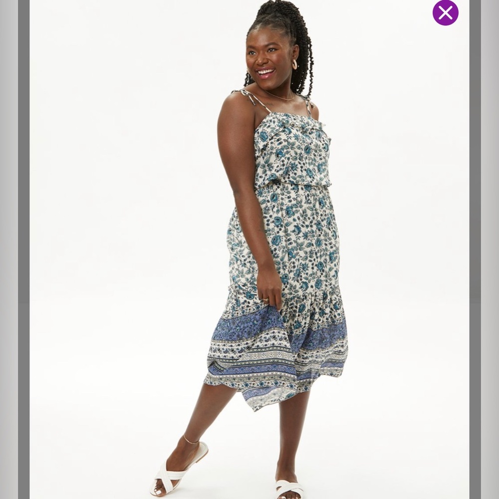Floral summer dress